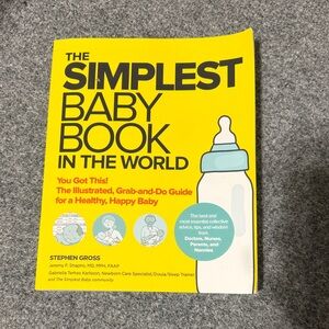 The Simplest Baby Book in Yellow